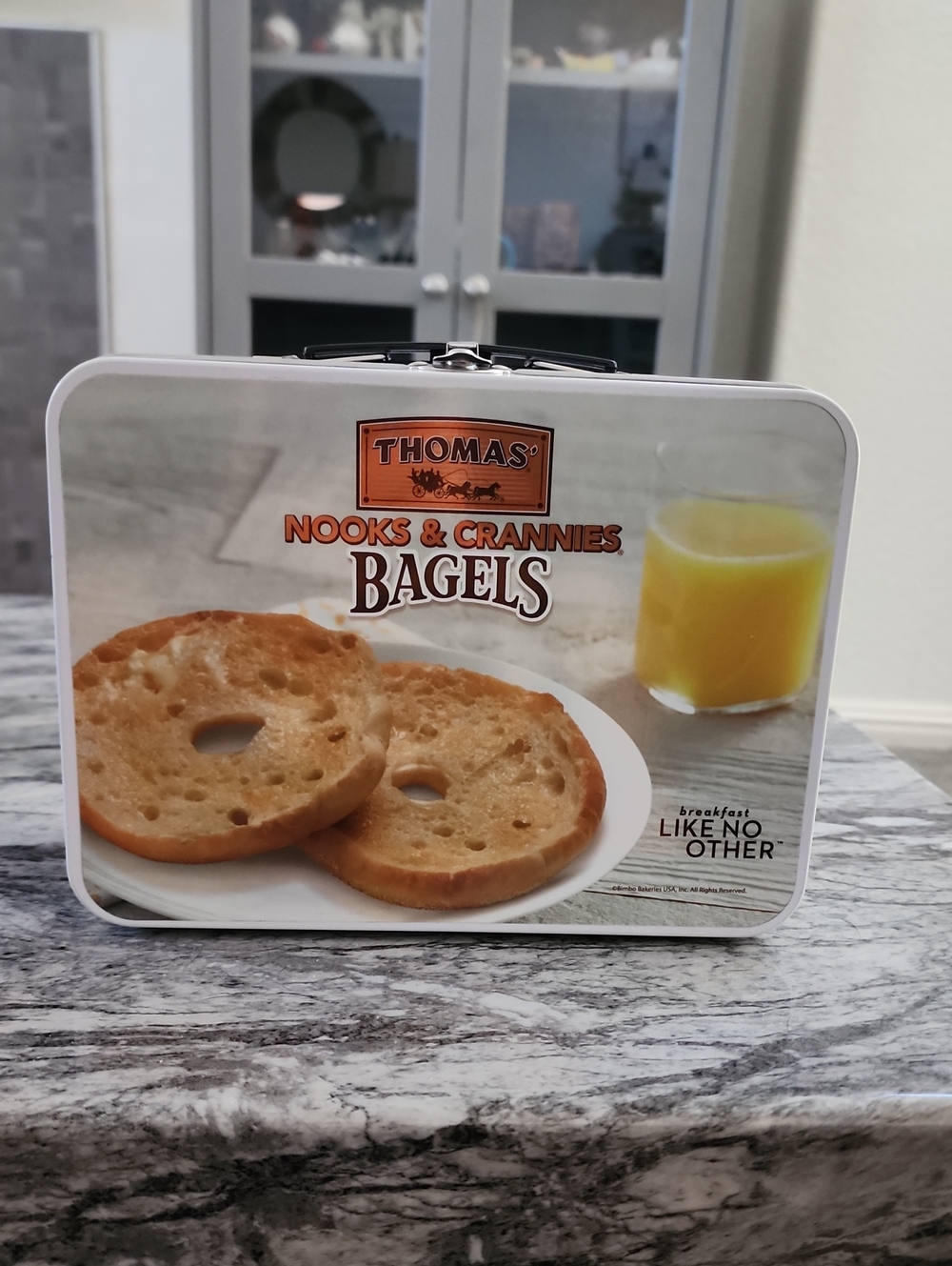 Thomas Nooks & Crannies Bagel Lunch Box. New!